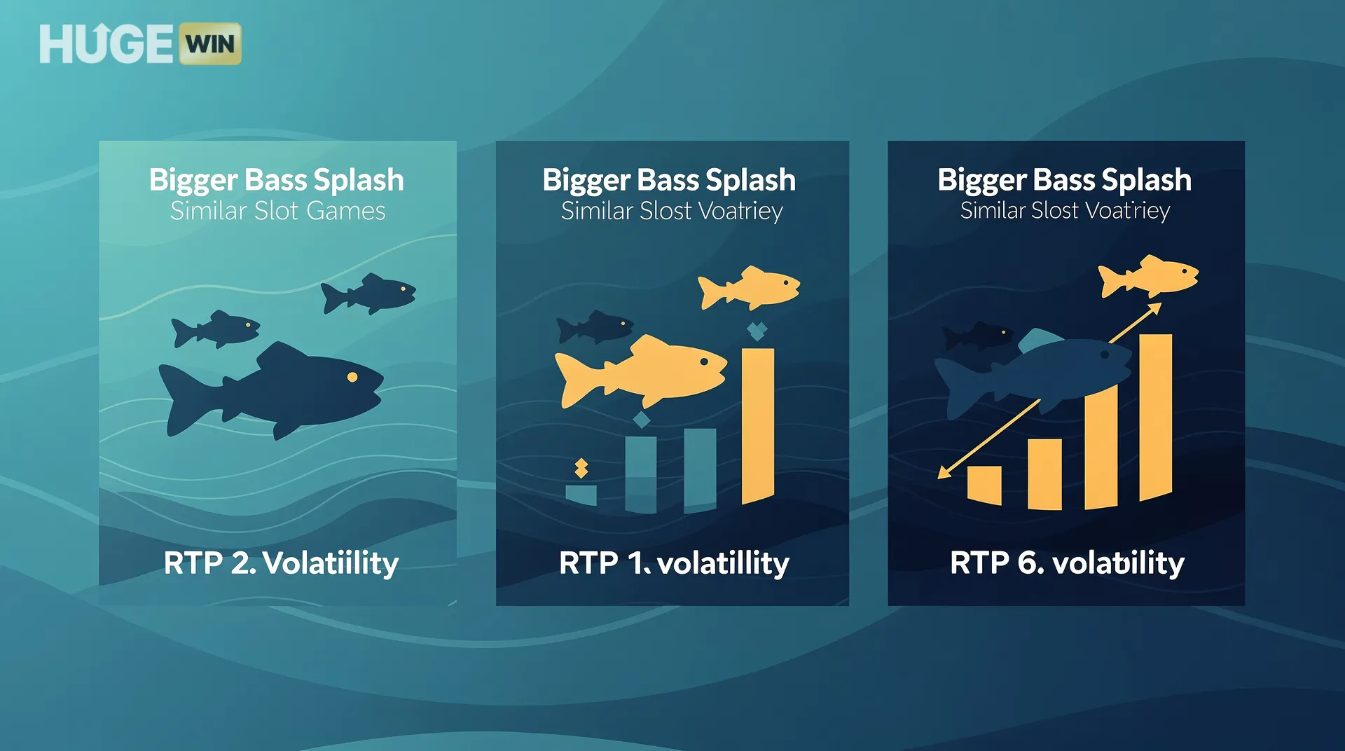 Bigger Bass Splash σε Σύγκριση με Παρόμοια Slots